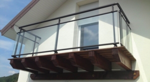 Garde-corps Athys Verre Portalier Danjoutin
